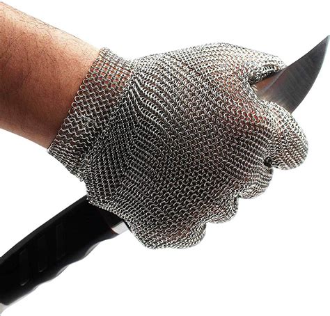 stainless steel gloves butchers